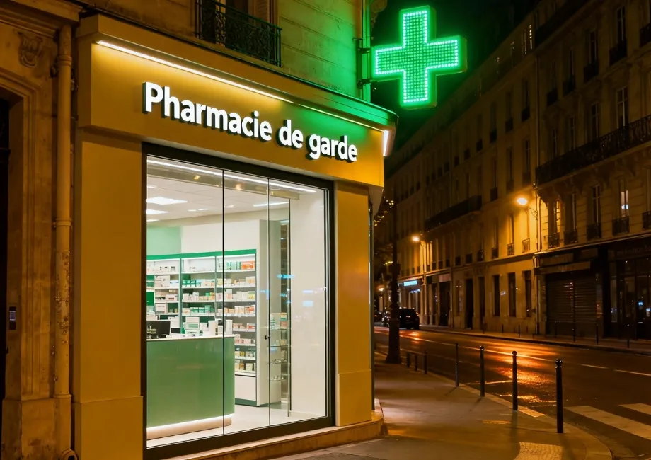 Pharmacie de garde à Paris