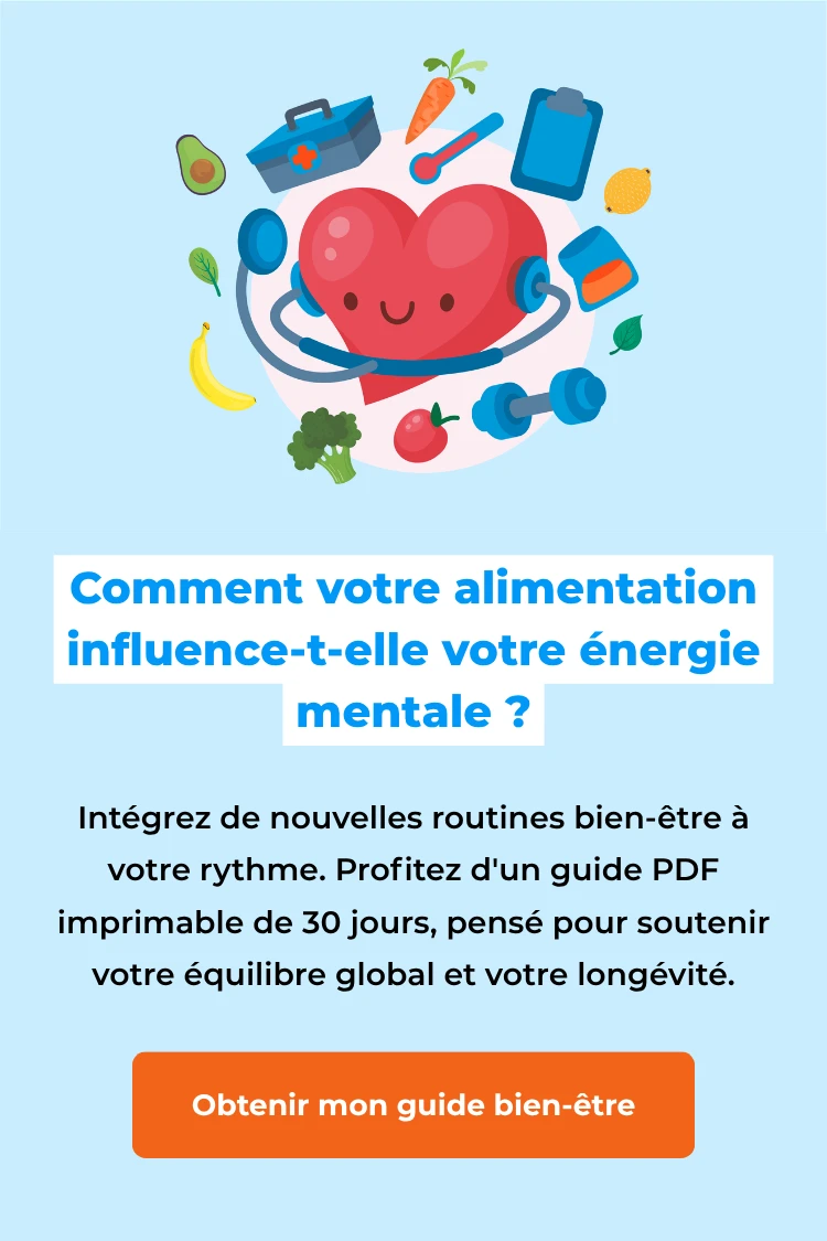 Plan nutritionnel personnalisé bien-être mental