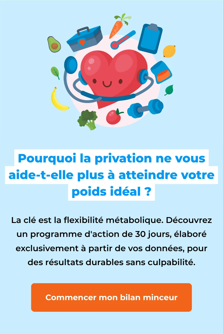 Plan nutritionnel personnalisé pour perdre du poids