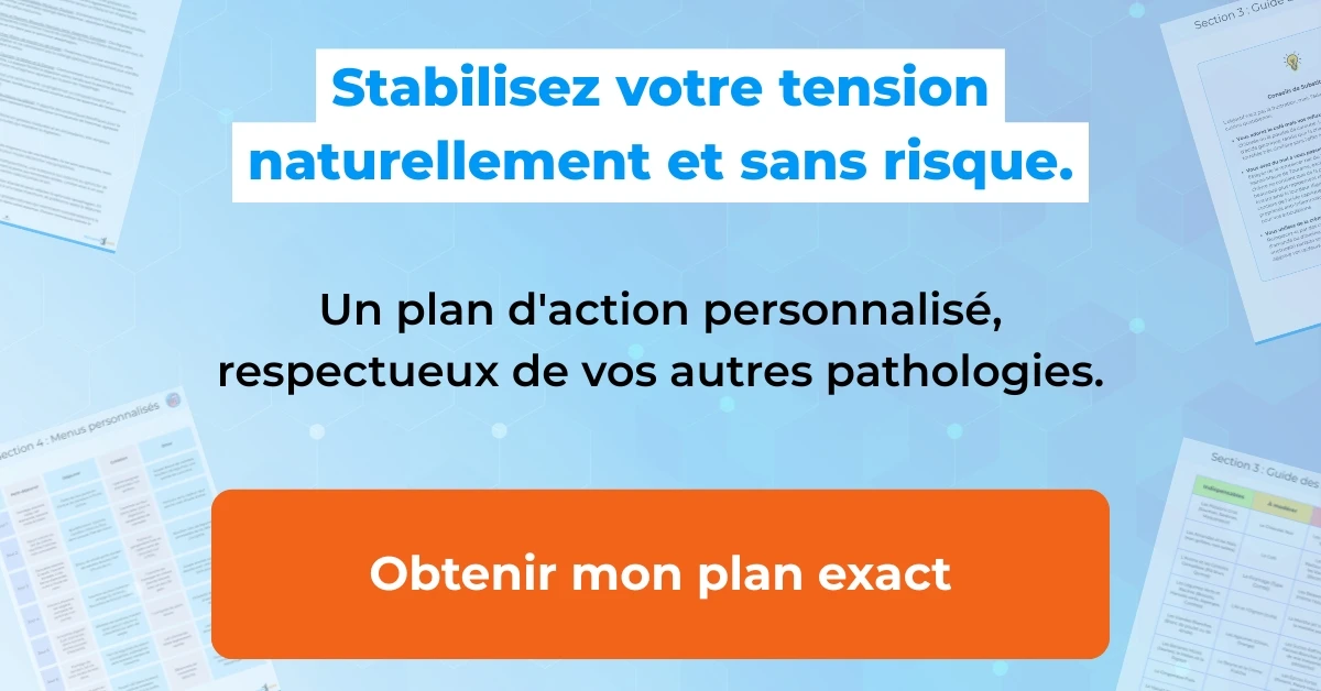 Plan nutritionnel pour hypertension