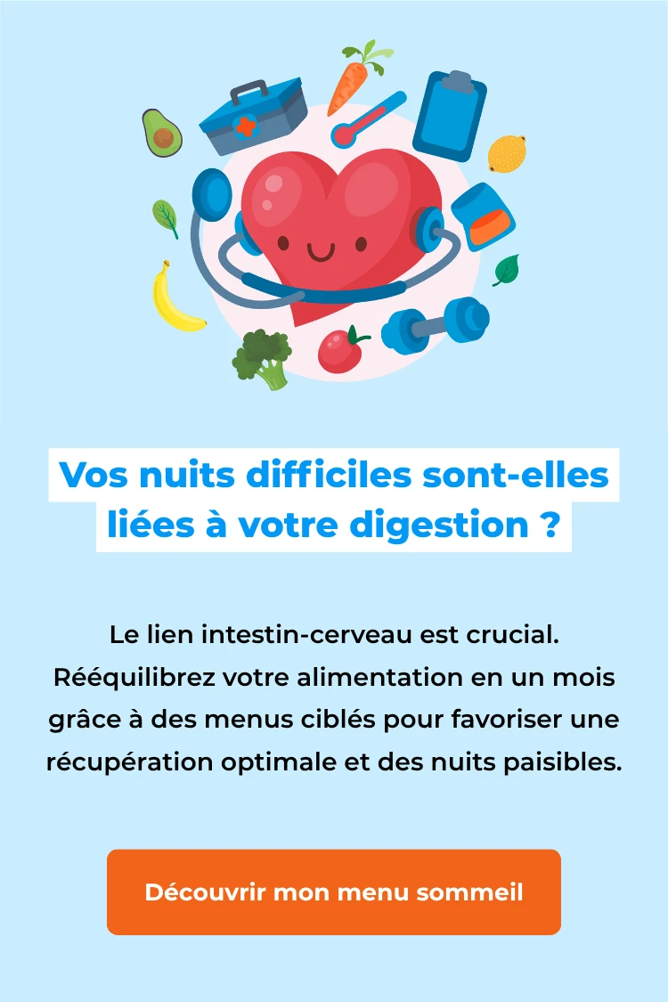 Plan nutritionnel personnalisé pour mieux dormir