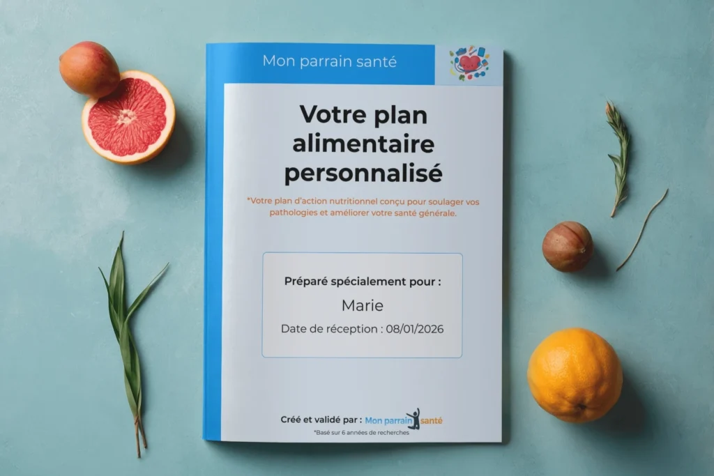 Visuel 3 du plan alimentaire personnalisé - Mon parrain santé